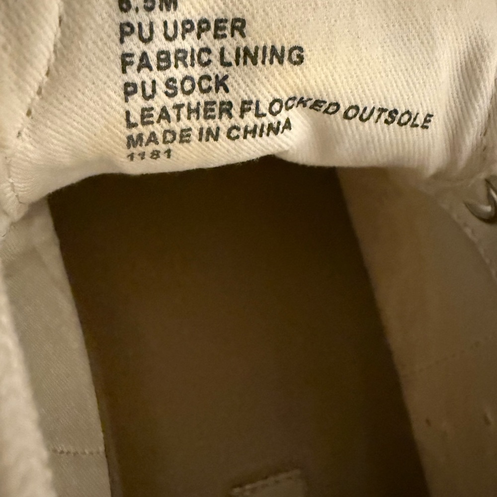 Steve Madden Bertie Womens 6.5 White Casual Classic Sneaker Court Tennis Shoe - Picture 9 of 9